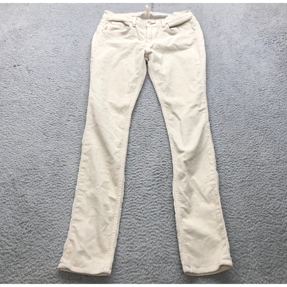Rag & Bone Corduroy Pants Women's Size 27 Skinny Pocket  Tan W15020819
